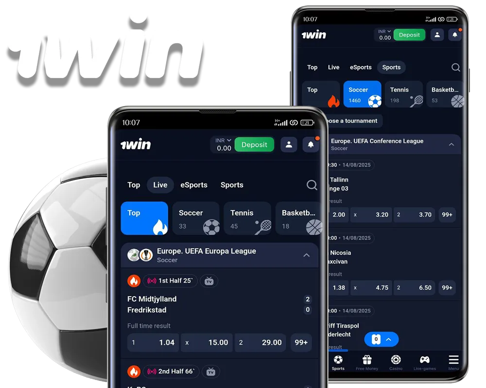 1win App Betting Services