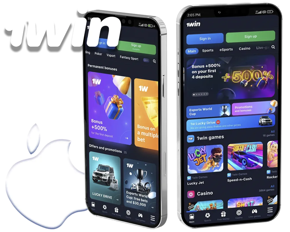Download the 1win App for iOS